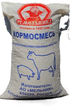 Кормосмесь универсальная для с/х животных и птиц ТМ "Мельник", 1/40кг